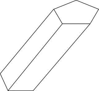 Skewed Pentagonal Prism   Clipart Etc