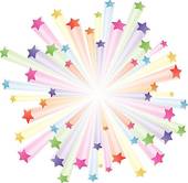Wish On A Star Clipart Colorful Stars   Clipart