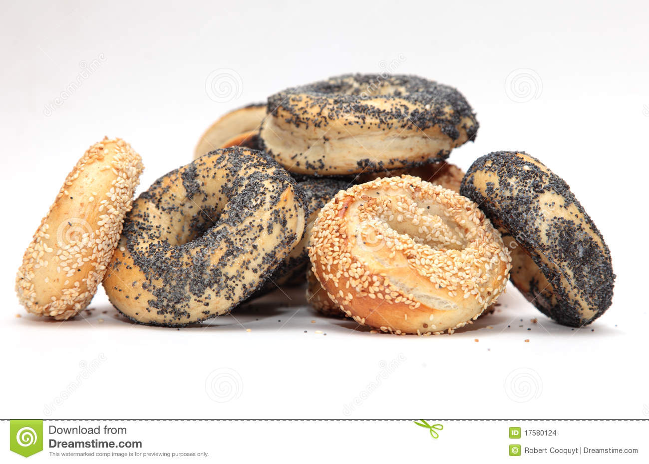 Bagel Is A Bread Product Traditionally Shaped By Hand Into The Form