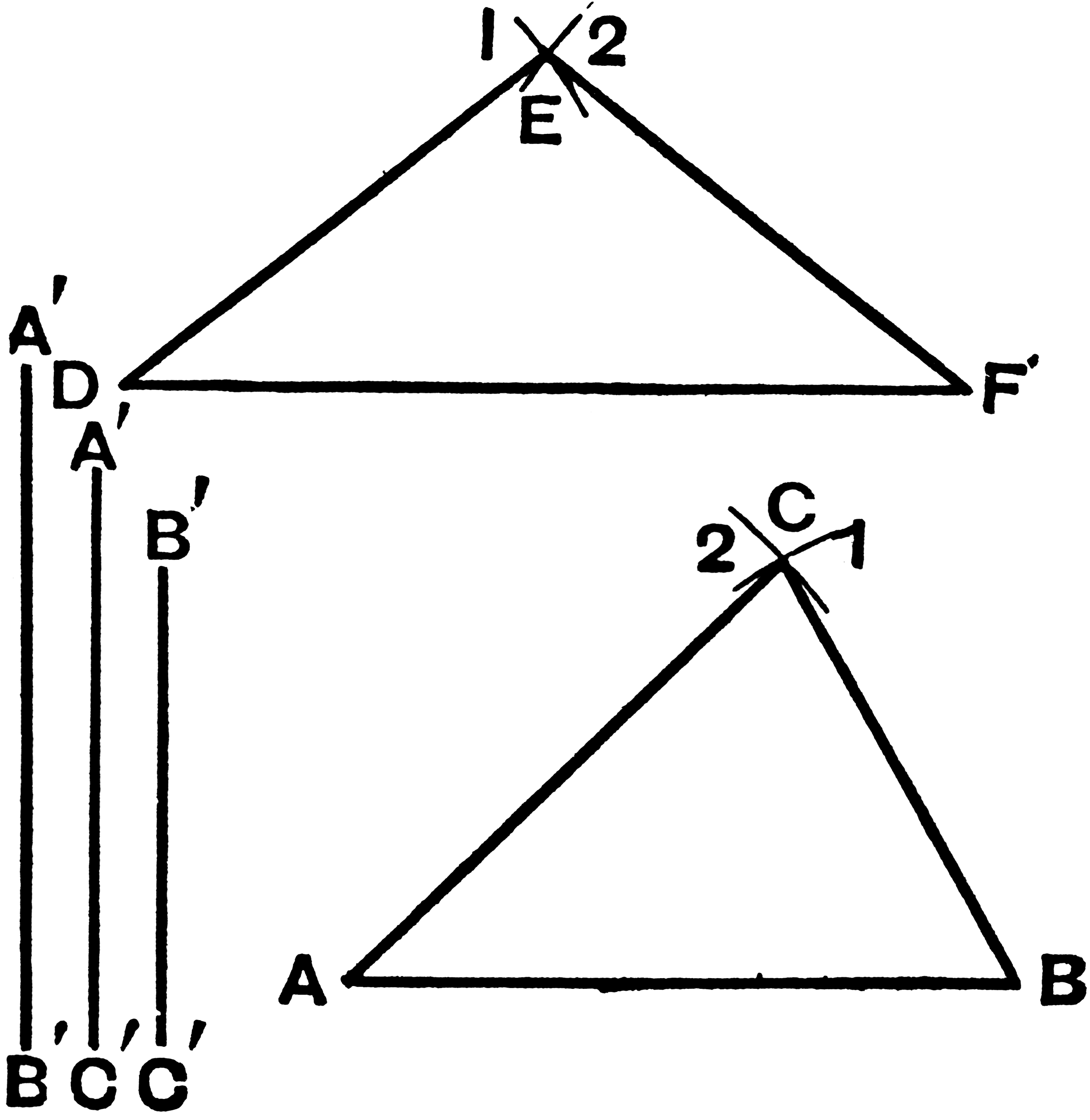Construct Scalene Triangle   Clipart Etc