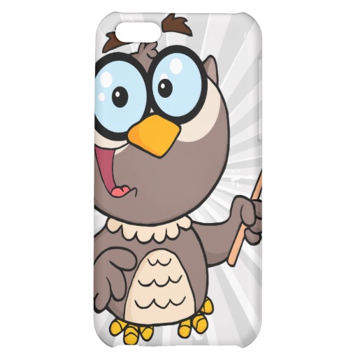 Cute Wise Owl Clipart Cute Wise Owl Teaching Teacher Cartoon Iphone 5c