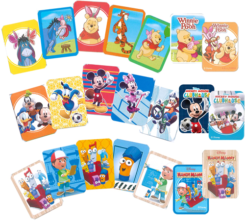 Disney Memory Card Matching Game Bulk 100 Per Bag