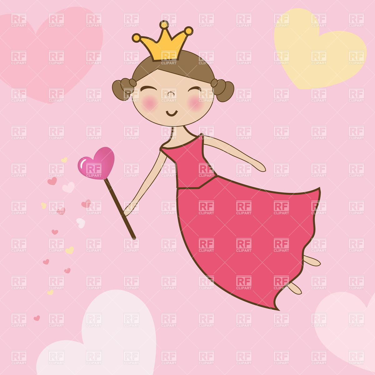 Fairy With Magic Wand 23494 Download Royalty Free Vector Clipart