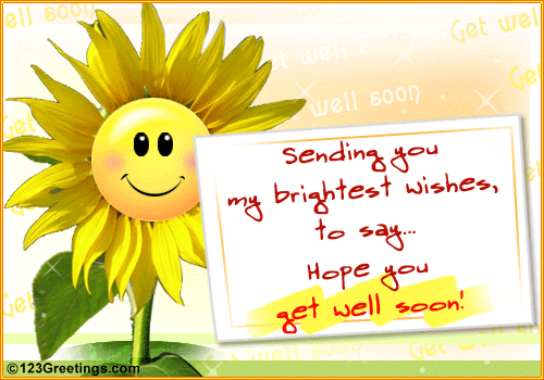 Get Well Soon  Message  Free Get Well Soon Ecards Greeting Cards