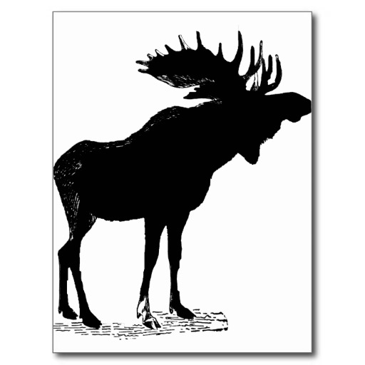 Moose Silhouette Clip Art