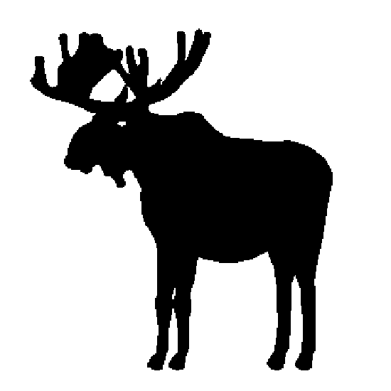 Moose Silhouette   Clipart Best
