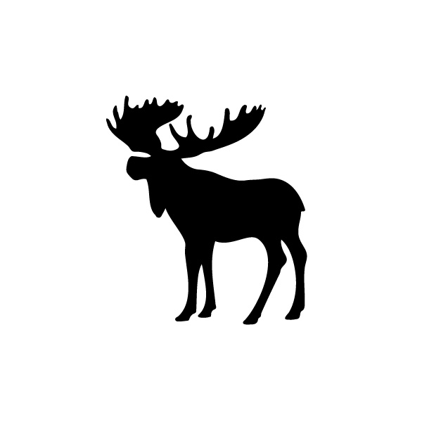 Moose Silhouette   Clipart Best