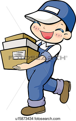 Package Delivery Clipart