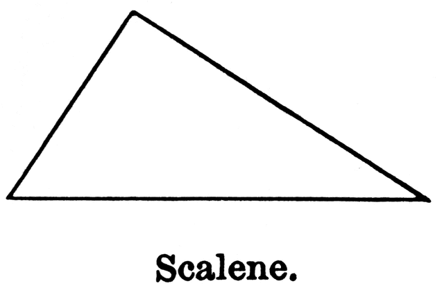 Scalene Triangle   Clipart Etc