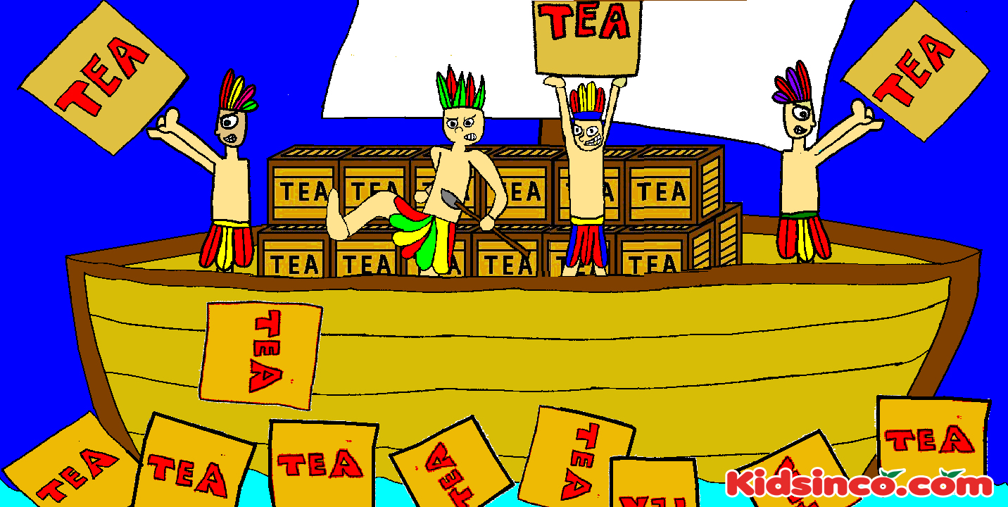 The Boston Tea Party   K I D S I N Co Com   Free Playscripts For Kids