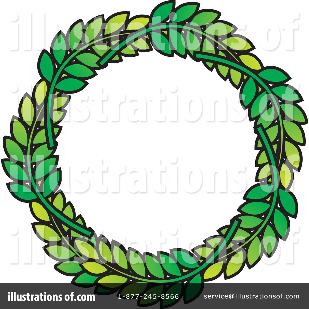 Wreath Clipart  1078934 By Lal Perera   Royalty Free  Rf  Stock