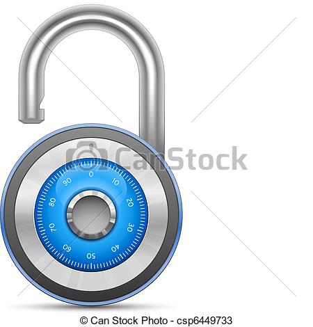 Combination Lock Clipart Combination Lock Collection