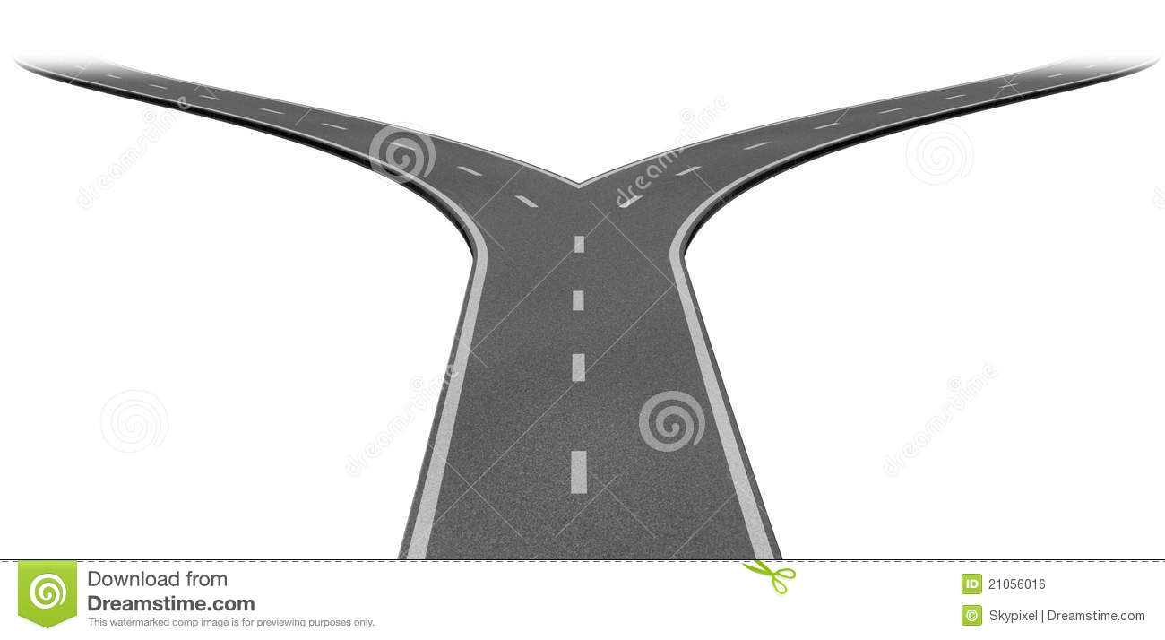Fork In The Road Clipart Fork In The Road Or Highway