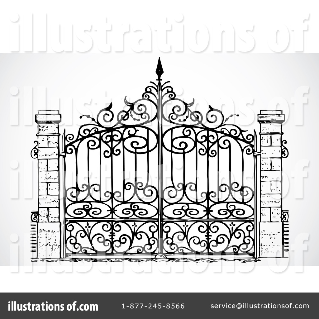 Gate Clipart  73648   Illustration By Bestvector