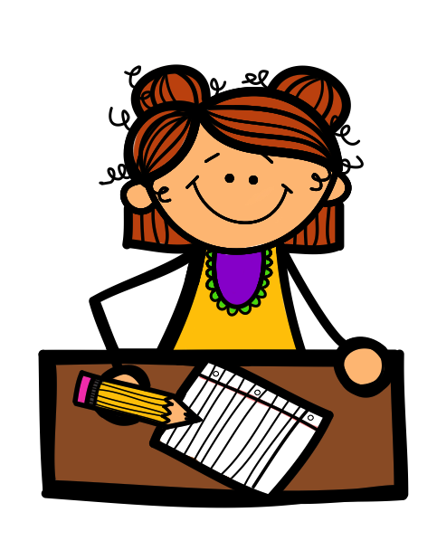 Girl Writing Clipart   Clipart Panda   Free Clipart Images