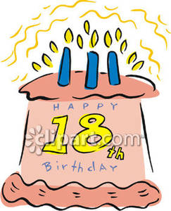 Herixyhe62 18th Birthday Clipart