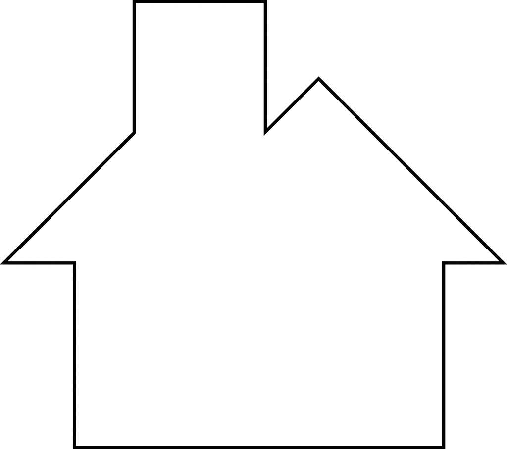 House Outline Template   Clipart Panda   Free Clipart Images