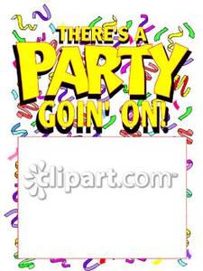 Party Invitation Clip Art