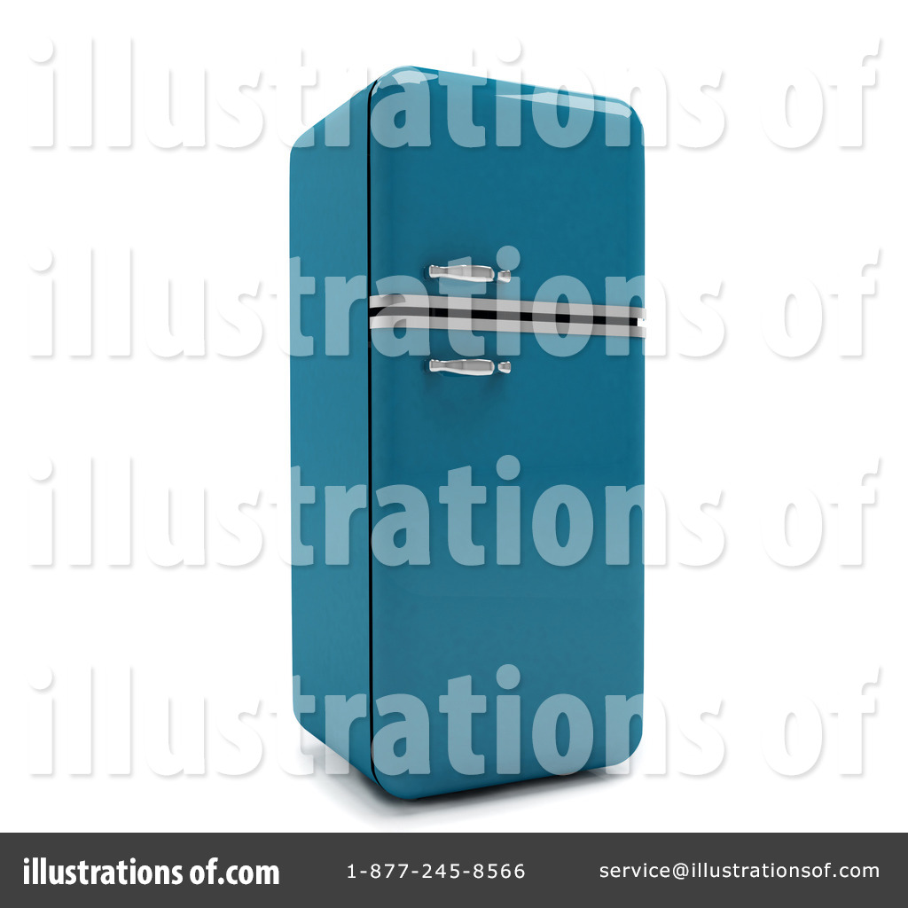 Refrigerator Clipart  222793 By Andresr   Royalty Free  Rf  Stock    