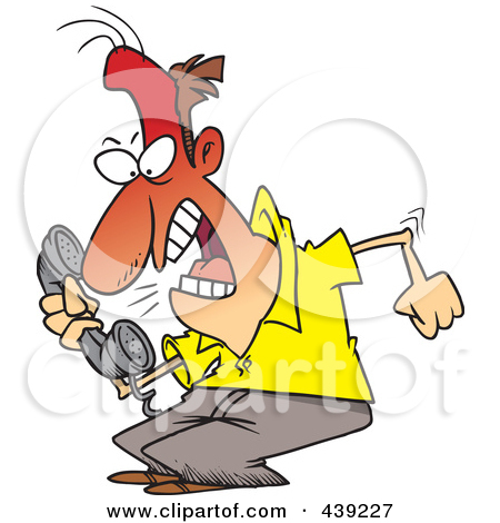 Royalty Free Anger Illustrations By Ron Leishman  3