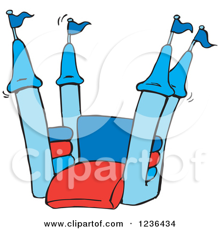 Royalty Free Rf Bounce House   Illustrations 1 Clipart