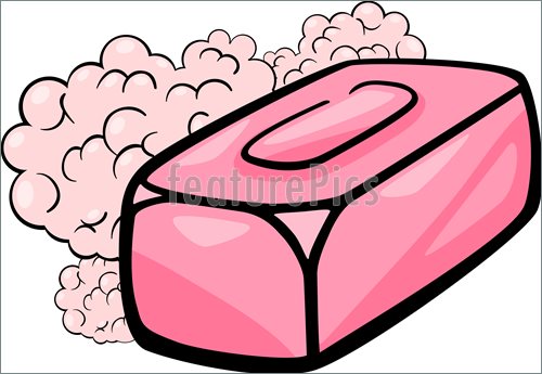 Soap Clipart Of Soap With Foam Clip Art