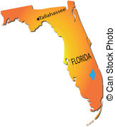 State Florida Illustrations And Clipart