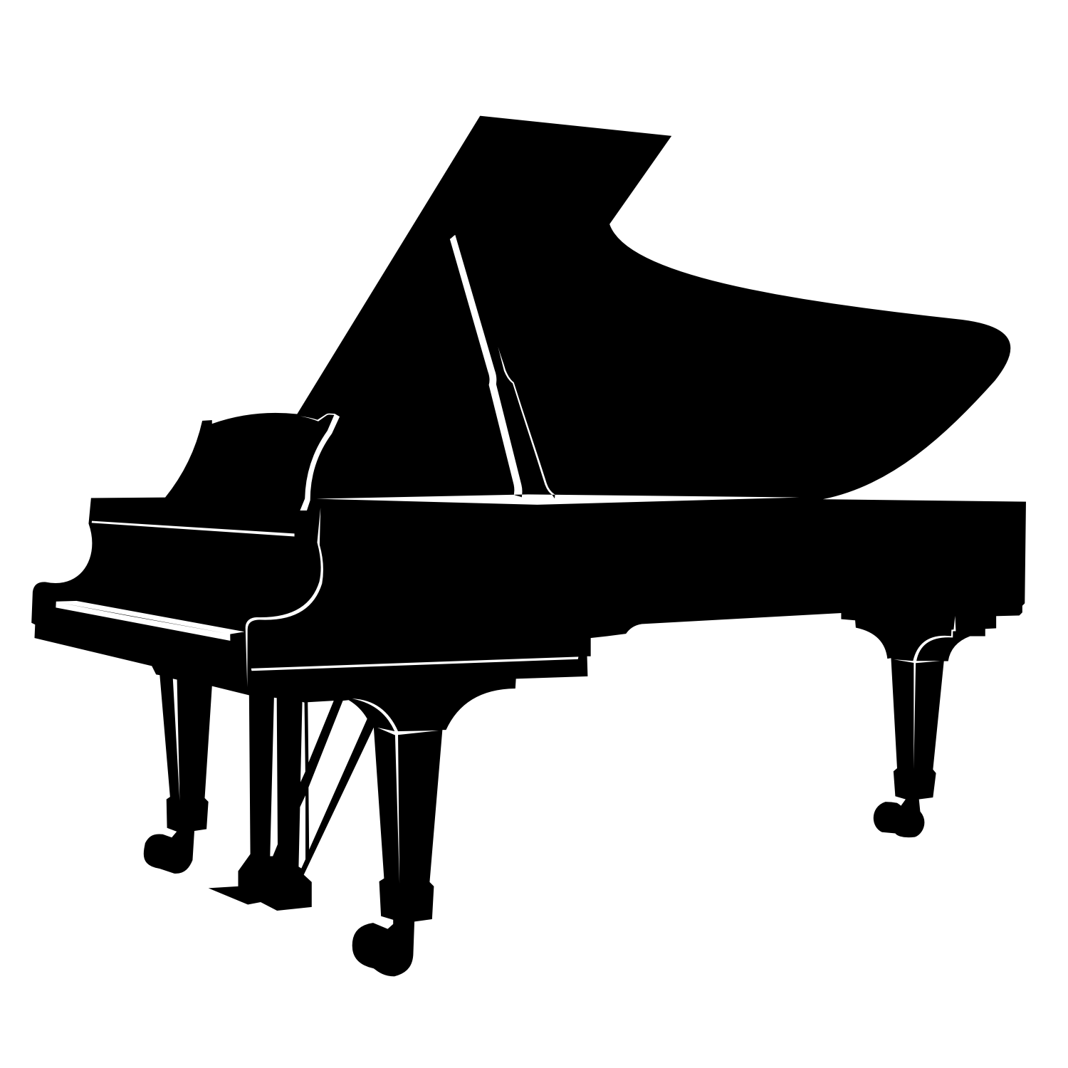 Vector For Free Use  Piano Vector