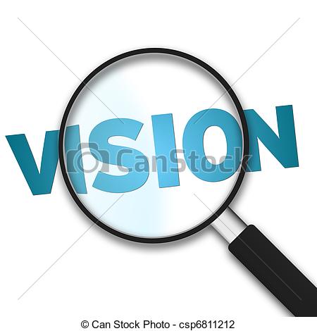 Vision Statement Clipart Magnifying Glass   Vision Clip