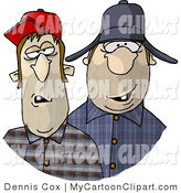 Clip Art Southern Redneck Men With Missing Teeth Dennis Cox