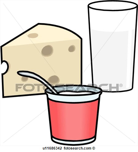 Clipart   Dairy Food Group   Fotosearch   Search Clip Art