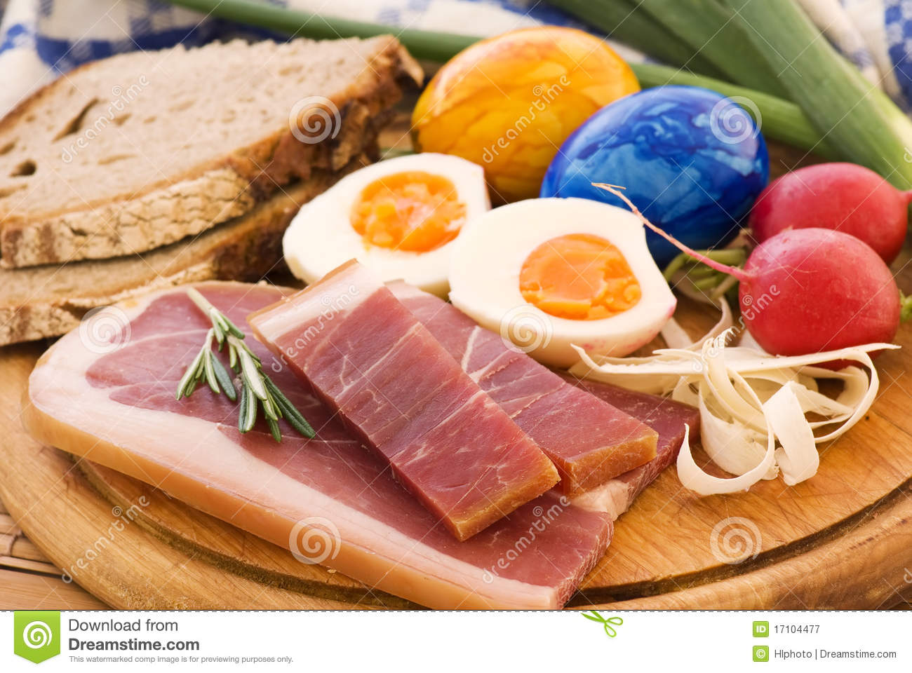 Easter Breakfast Royalty Free Stock Photography   Image  17104477