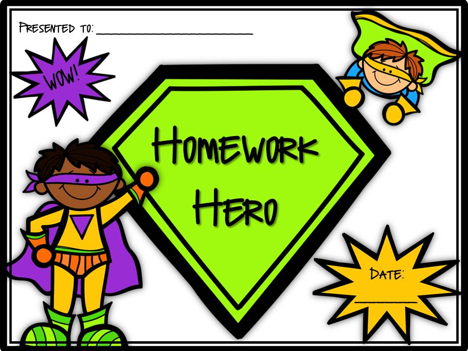 Little Texans  Homework And Attendance Awards For Students  Freebie