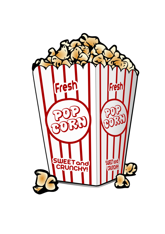 Movie Popcorn Clipart No Background   Clipart Panda   Free Clipart