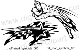 Off Road Symbols 2   Extreme Vector Clipart For Professional Use    