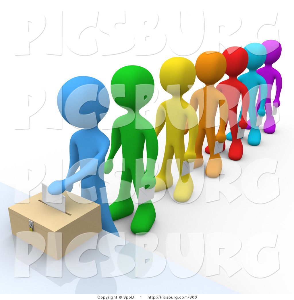 Standing In Line Clipart Clip Art Of A 3d Person