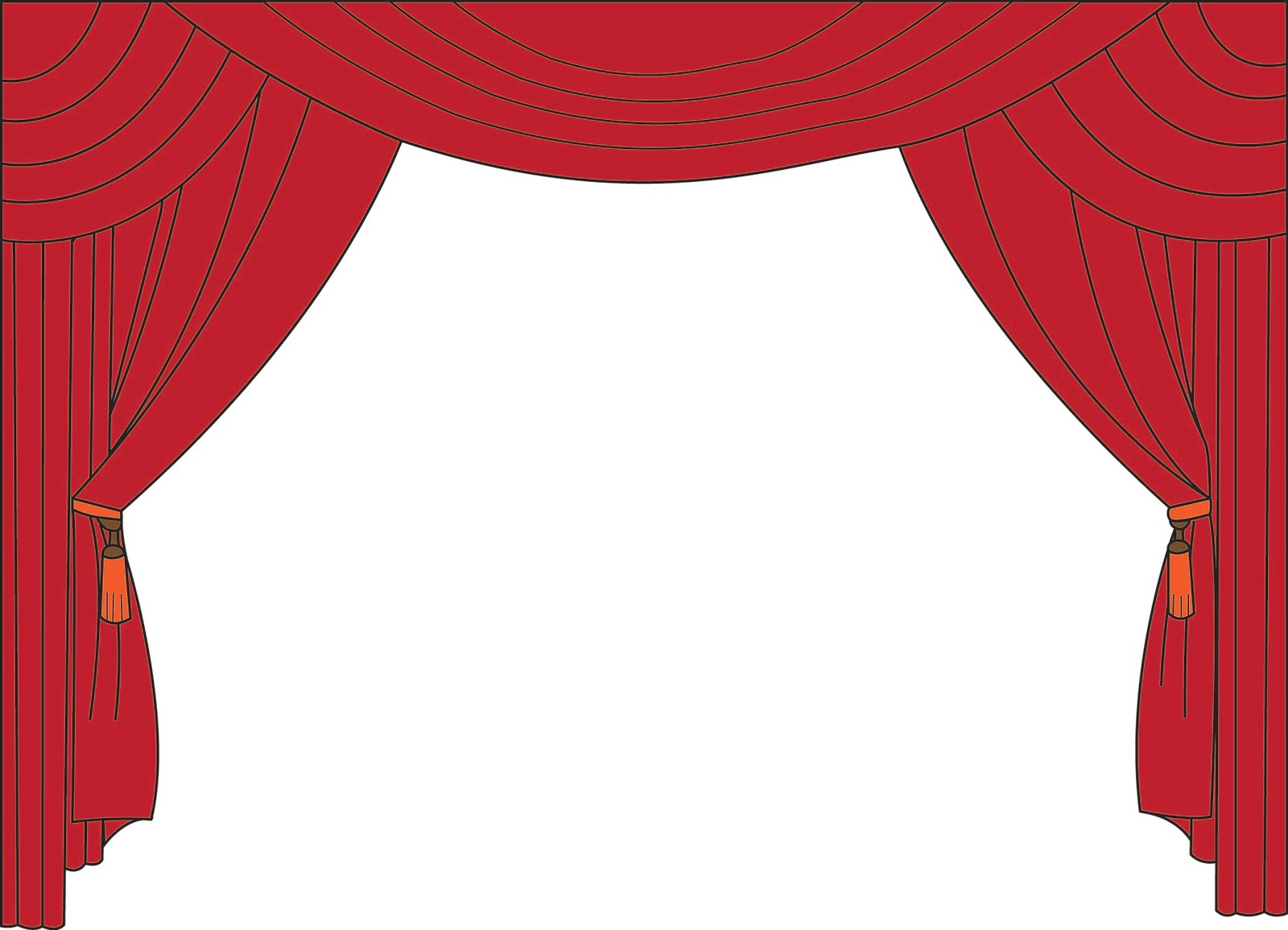 Theatre Curtains   Clipart Best