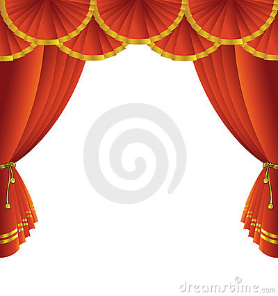 Theatre Stage Curtains Clipart Theatre Stage Curtain Stock
