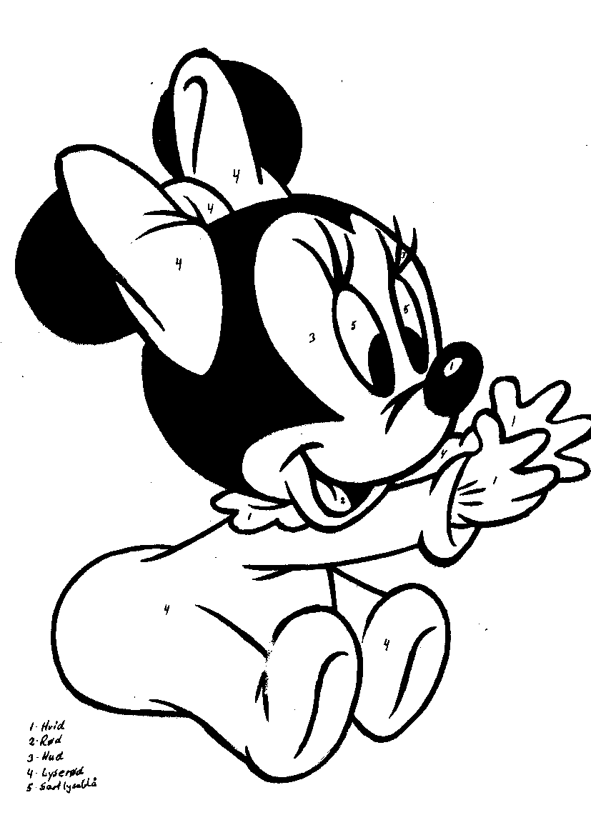 And White Mickey Mouse Coloring Pages Baby Minnie Mouse Coloring Pages