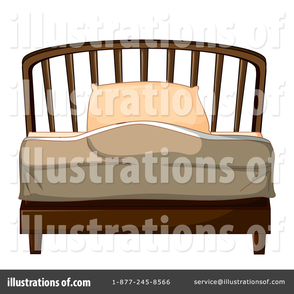 Bed Clipart  1158733 By Colematt   Royalty Free  Rf  Stock    