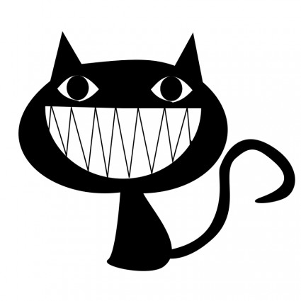 Cat Smile Free Vector In Open Office Drawing Svg    Svg   Format    