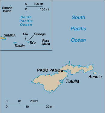 Country Maps   American Samoa Sm99   Classroom Clipart