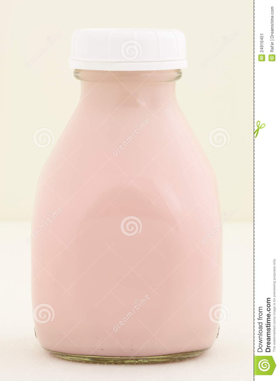 Fresh Strawberry Milk Pint Made With Organic Real Strawberry Fruit