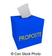 Proposals Box   Blue Box With Opening For Sheetscards With