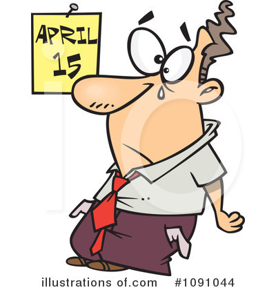 Royalty Free  Rf  Taxes Clipart Illustration By Ron Leishman   Stock