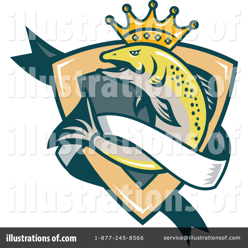 Salmon Clipart  1094595   Illustration By Patrimonio