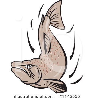 Salmon Clipart  1145555   Illustration By Patrimonio