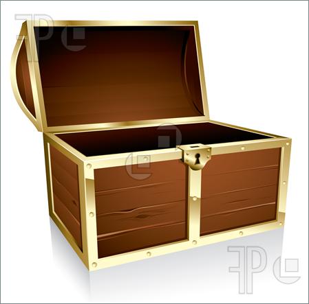 An Empty Treasure Chest Clip Art Image Quot Book Covers