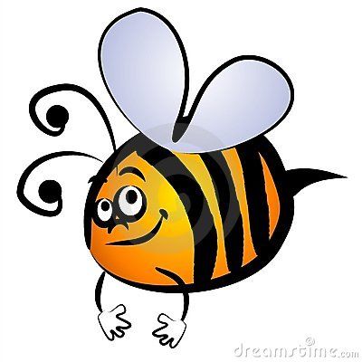 Bees Clips Art 5 Clipart Bees Honey Bees Parties Cartoons Bees    