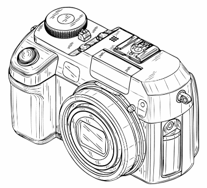 Camera Clip Art Black And White   Digital Cameras